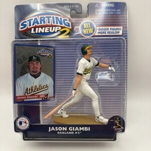 2001 JASON GIAMBI ☆ROOKIE EDITION☆ OAKLAND ATHLETICS ☆RARE☆ STARTING LINEUP